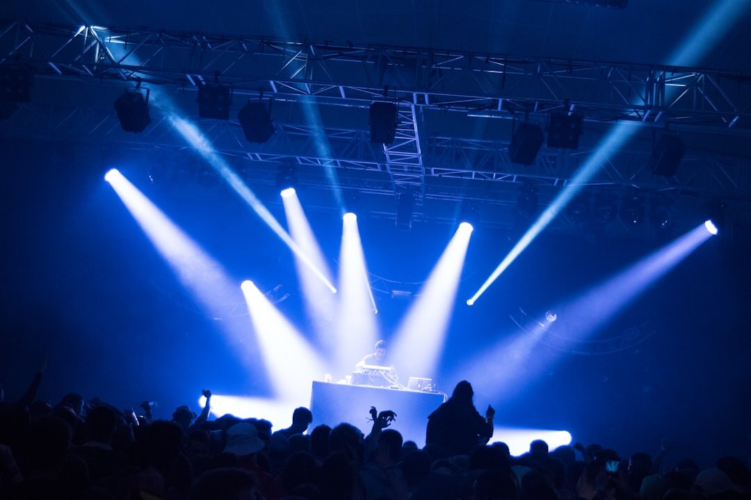 stage lighting setup