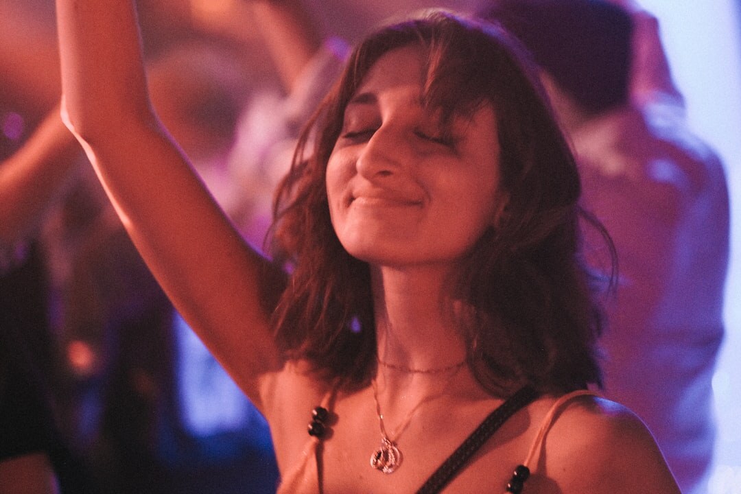actress smiling at party
