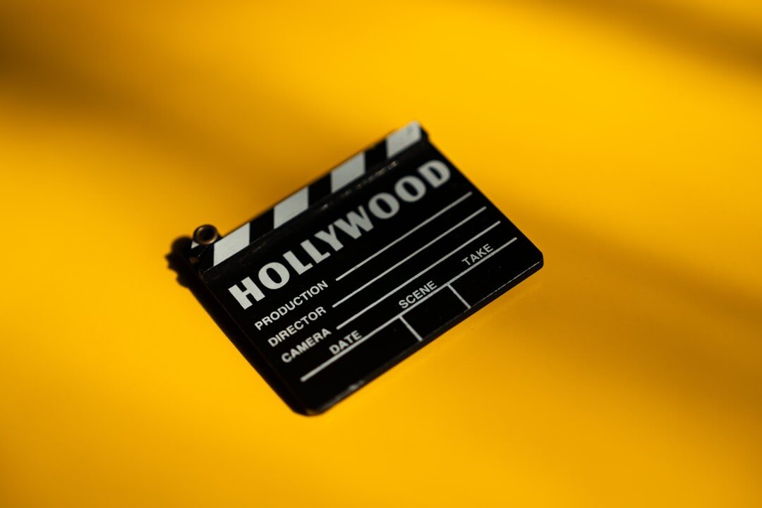 actor filming movie scene
